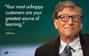 bill gates - learning from the unhappy