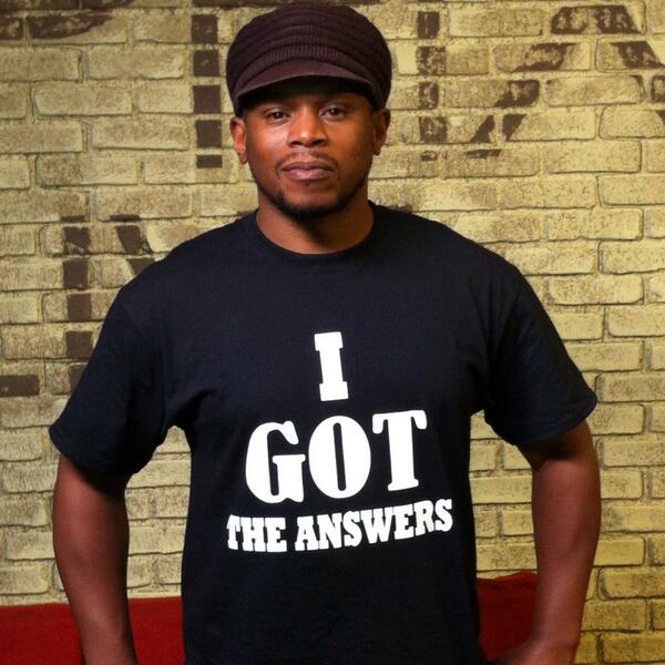 sway i got the answers t shirt ( you ain't got the answers sway! - kanye west)