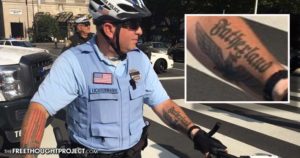 white supremacist police officer in Philly