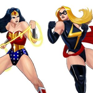 wonder woman and ms marvel
