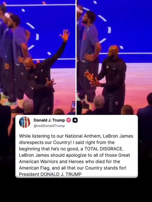 Lebron angers White Society